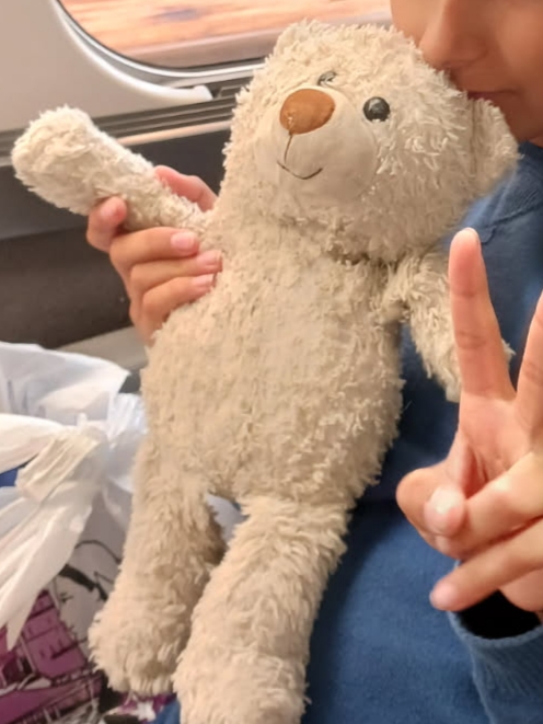 Nounours blanc vieux — Caseneuve