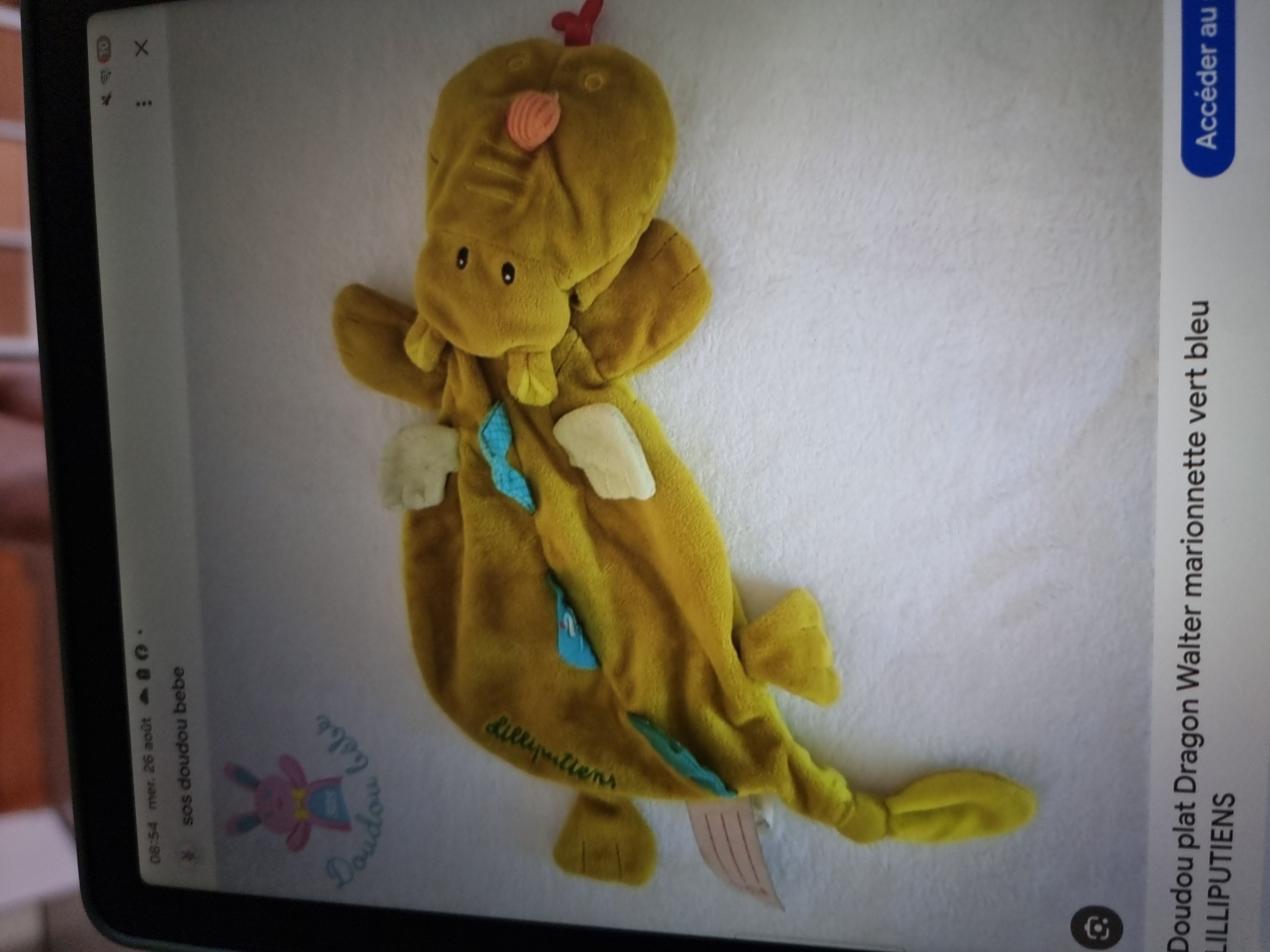 Doudou dragon — Beaufort